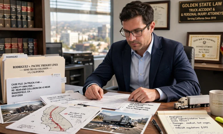 Semi-truck accidents in California