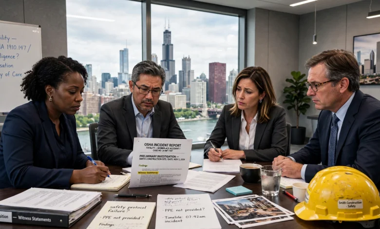 Chicago workplace fatal accident