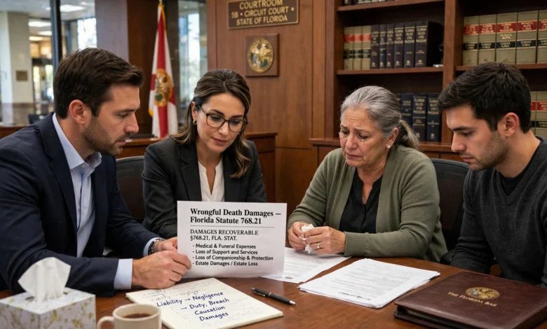 Florida Wrongful Death Damages