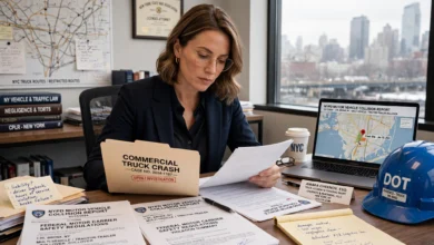 New York commercial truck crashes