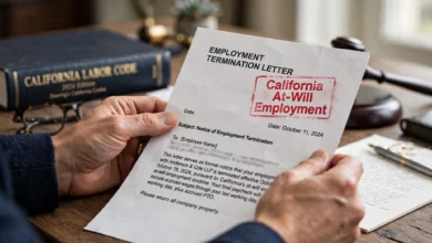 California at-will employment