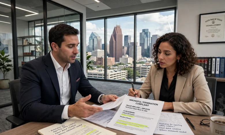 Houston wrongful termination
