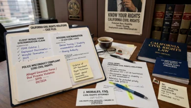 California civil rights violations